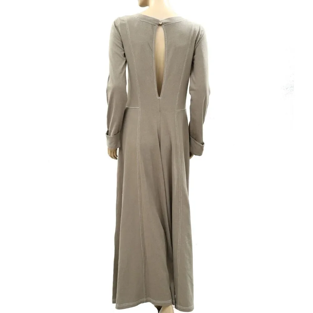 Free People Free-Est Strada One-Piece Jumpsuit Dress Cotton Cutout XS 286918